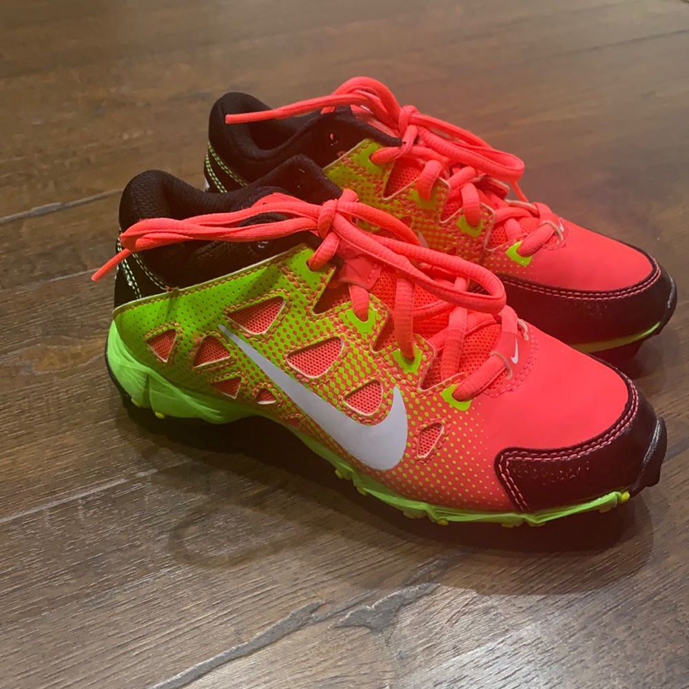 Little girl Nike softball cleats